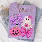 Comfort Colors Preppy Ghost Coquette Shirt Cotton Tee