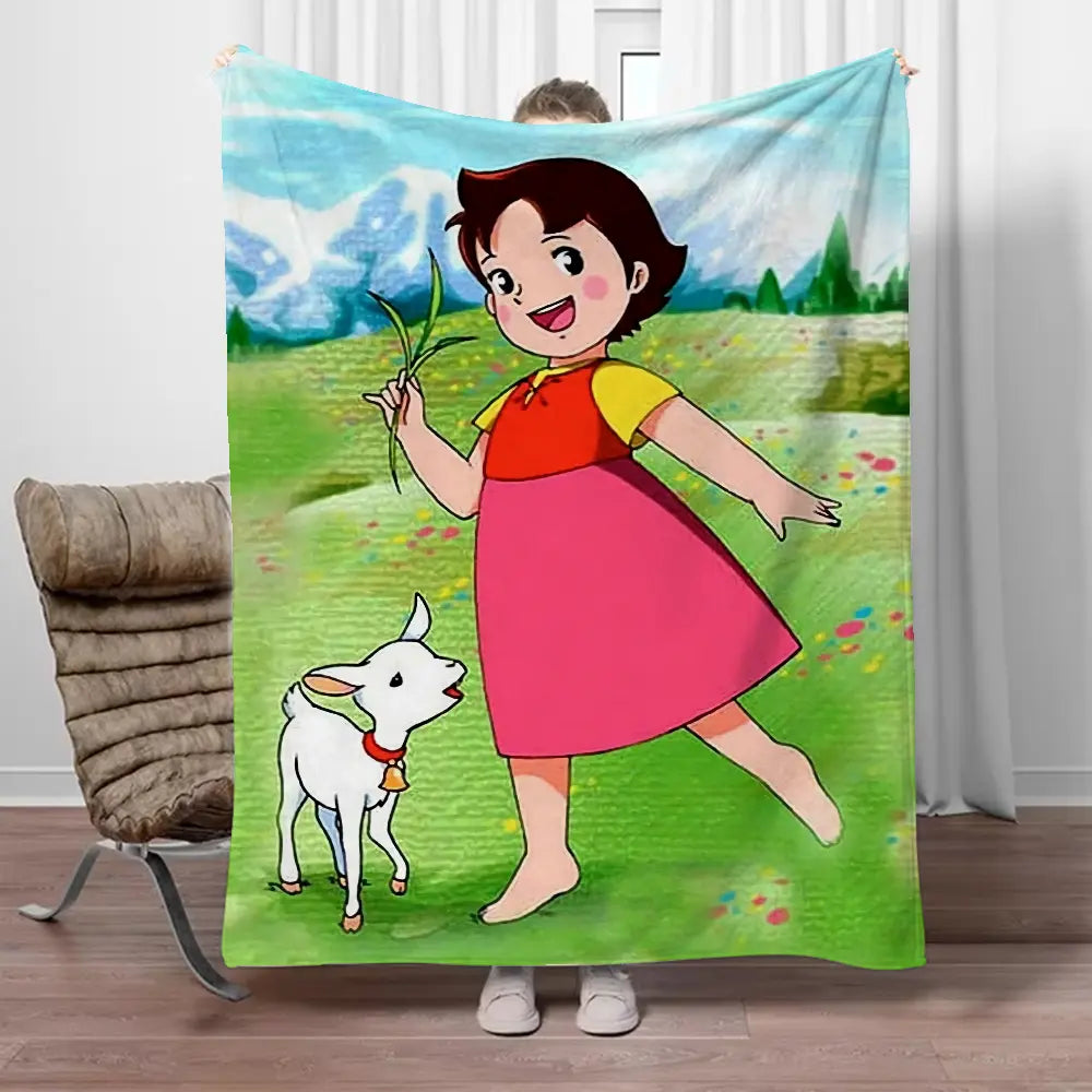 Blankets for Decorative Sofa Blanket for Sofas Heidi Friend Bed Throw Character Blanket King Size Luxury Blankets and Throws - View 11