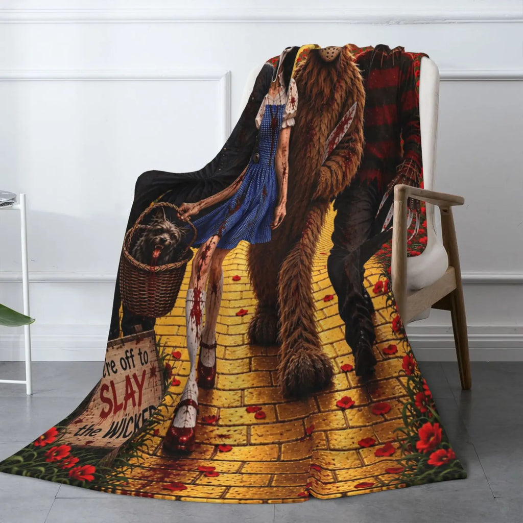 Halloween-M Blanket All Season Sofa Bedroom Chairs Dorm Couch Camping Soft Warm Cozy Bed Fleece Throw Gift for Men Women Boy Girl - View 28