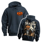 Halloween Spooky Season Graphic Hoodie Pullover Sweatshirt