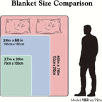 Romantic ocean style whale shark pattern warm blanket children adult nap blanket soft and comfortable suitable for all seasons - View 5