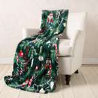 Kringle Express Oversized 60x80 Holiday Printed Throw - View 11