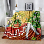 2025 New Style Candy Candy Girl Cartoon Anime Soft Plush Blanket,Flannel Throw Blanket Polyester Blanket for Living Room Bedroom Sofa Kid Gift - View 14
