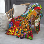 Halloween-M Blanket All Season Sofa Bedroom Chairs Dorm Couch Camping Soft Warm Cozy Bed Fleece Throw Gift for Men Women Boy Girl - View 32