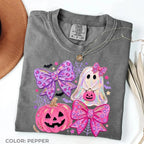 Comfort Colors Preppy Ghost Coquette Shirt Cotton Tee