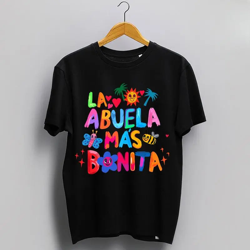 La Abvela Mas B0nita Graphic Tee Cotton Unisex