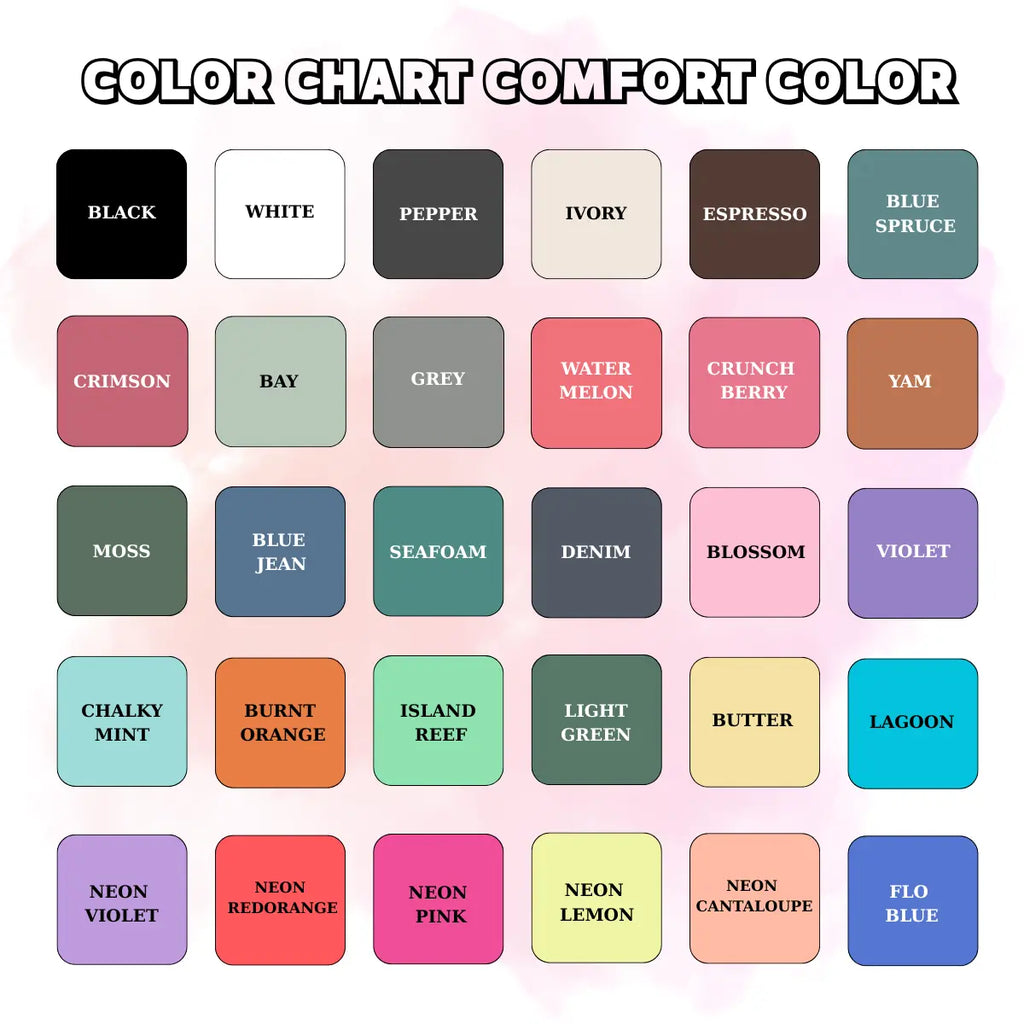 Comfort Colors Preppy Ghost Coquette Shirt Cotton Tee