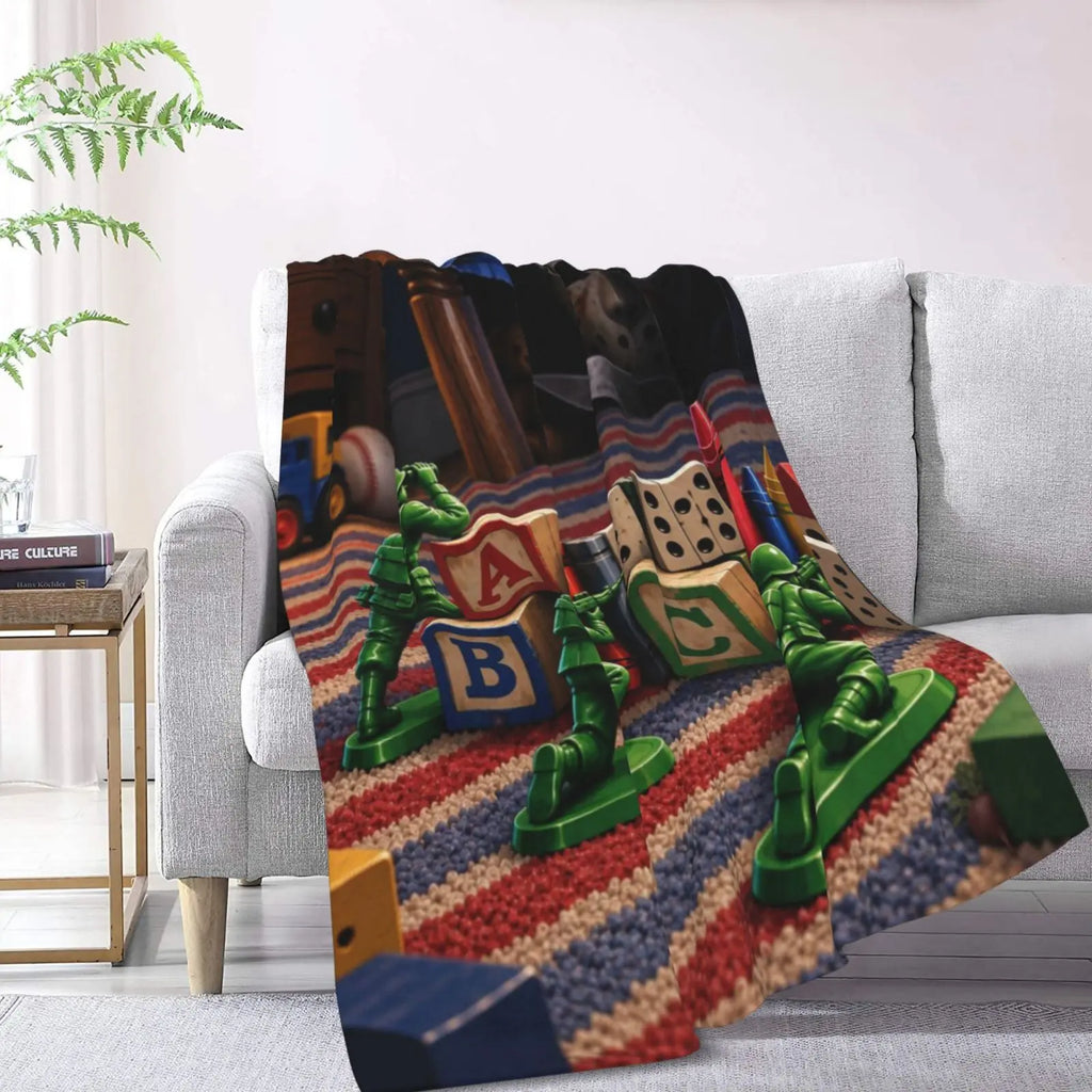 Halloween-M Blanket All Season Sofa Bedroom Chairs Dorm Couch Camping Soft Warm Cozy Bed Fleece Throw Gift for Men Women Boy Girl - View 44