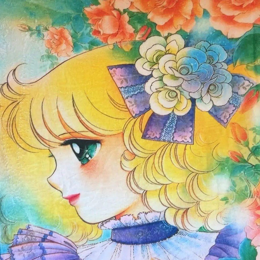 2025 New Style Candy Candy Girl Cartoon Anime Soft Plush Blanket,Flannel Throw Blanket Polyester Blanket for Living Room Bedroom Sofa Kid Gift - View 3