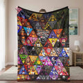 5 Nights at Freddy's (FNAF) Cartoon Character Flannel Throw Blanket - 60×80 in XL Bedding Cover, Lightweight, Cozy, Soft, Durable, Wrinkle-Resistant, Smooth Texture, Breathable, Vivid Dye, Ideal for Home/Indoor/Bedroom, Gifts, All Seasons, Halloween - View 1