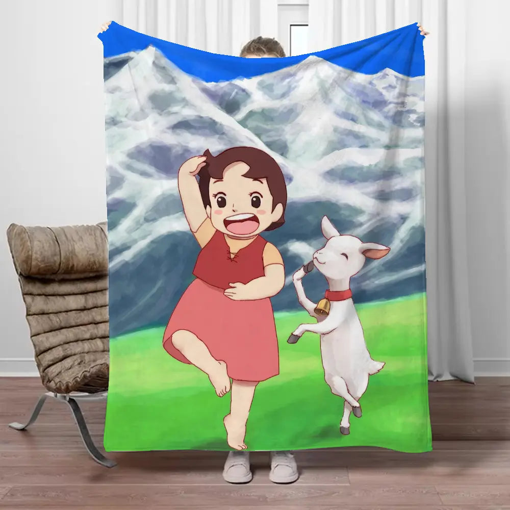 Blankets for Decorative Sofa Blanket for Sofas Heidi Friend Bed Throw Character Blanket King Size Luxury Blankets and Throws - View 10