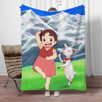 Blankets for Decorative Sofa Blanket for Sofas Heidi Friend Bed Throw Character Blanket King Size Luxury Blankets and Throws - View 10