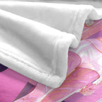 K-Pop Hunter Comfortable Flannel Blanket - A stylish, soft, and warm living room and bedroom decorative blanket suitable for both children and adults. This dreamy K-Pop flannel blanket adds warmth and style to your space. The perfect gift for K-Pop fans. - View 5