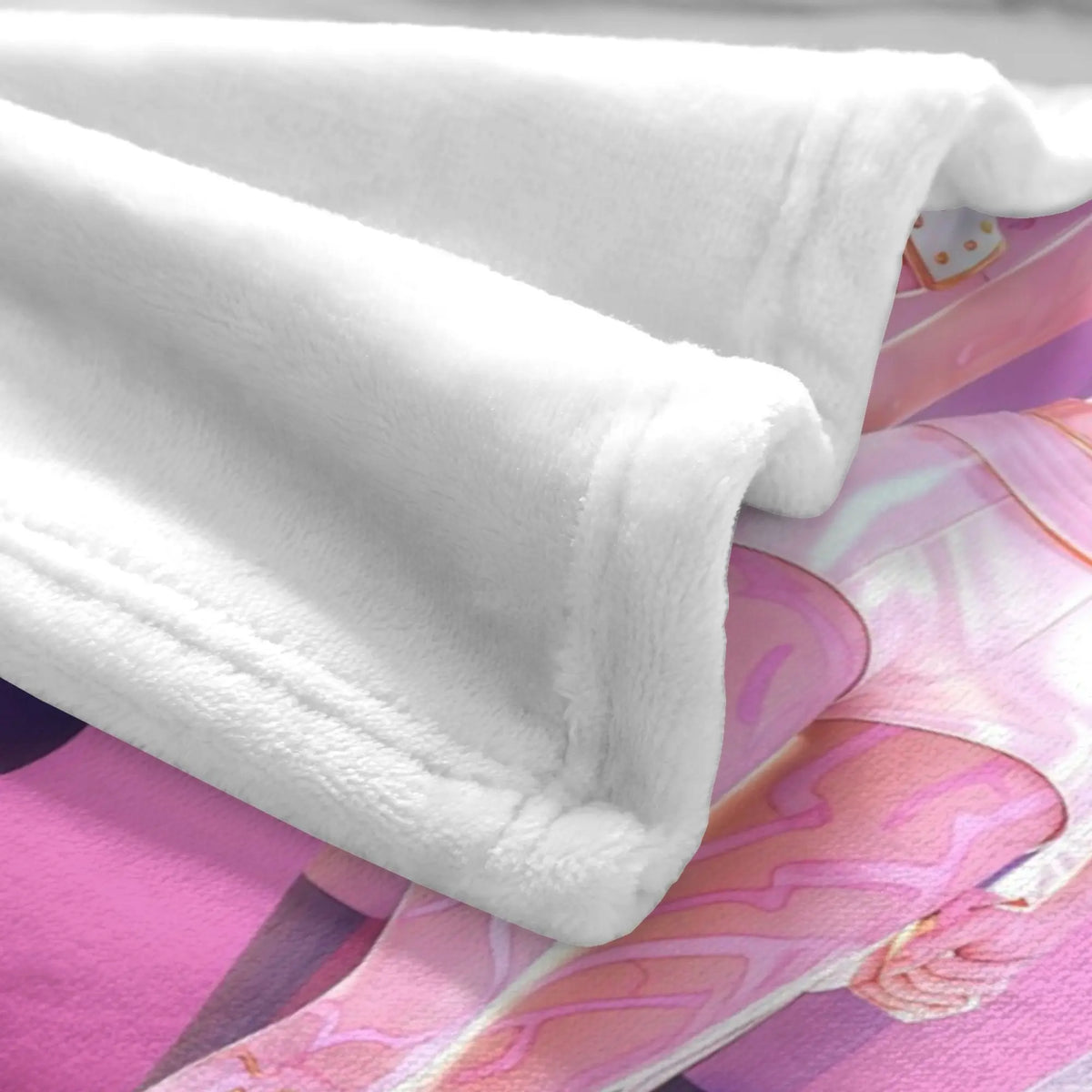 K-Pop Hunter Comfortable Flannel Blanket - A stylish, soft, and warm living room and bedroom decorative blanket suitable for both children and adults. This dreamy K-Pop flannel blanket adds warmth and style to your space. The perfect gift for K-Pop fans. - View 5