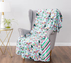 Berkshire Holiday Peanuts Twin Print Throw in Gift Box - View 3
