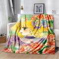 2025 New Style Candy Candy Girl Cartoon Anime Soft Plush Blanket,Flannel Throw Blanket Polyester Blanket for Living Room Bedroom Sofa Kid Gift - View 2