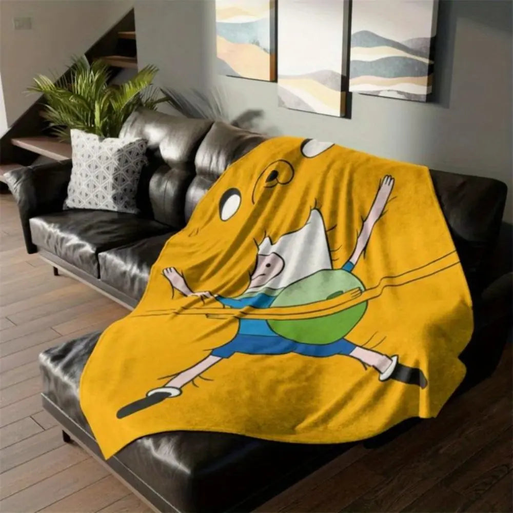 Adventure Time Blanket | Adventure Time Decorations, Home Decor, Gifts, Finn - View 3