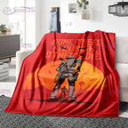 Red Dead Redemption John Marston Flannel Blanket - Premium Flannel Material Game Series Cowboy Characters Throw for Home Bedspread Decoration Mother's Day Valentine's Day Birthday Christmas Gift - View 30