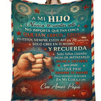 A Spanish letter: papa gives a blanket to his daughter, papa & mama give Birthday gift for son & daughter. A soft and comfortable flannel blanket, perfect for various occasions, a Valentine's Day gift.Easter Gifts for Kids - View 12