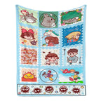 Studio Ghibli Anime Blanket Soft Funny Throw Blanket Cozy Lightweight Plush Portable Cover Blanket For Sofa,Warm Gift For Birthday,Christmas,Multiple Blanket - View 14