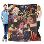 Michael Jackson Music Legend Fleece Throw Blanket - Fleece Fabric, Wrinkle-Resistant, Flannel Weave, Iconic Collage, HD Print, Durable, Breathable, Lightweight, Multi-Size (60in Option), All Seasons, for Adults’ Bed & Couch, Home & Travel - View 8
