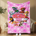 Paw Patrol Blanket, Soft Warm Plush Throw for Kids & Adults, Perfect Gift for Movie Nights, Home Decor, Daily Use - View 1