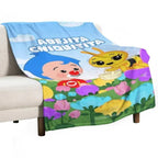 Plim Plim Blanket Cozy cartoon blanket with Plim Plim enjoying a fun circus ride, flannel material makes it perfect for chilling Children's Blankets - View 2
