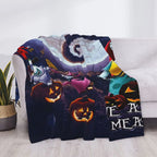 SPXUBZ Christmas Movie Blanket Soft Warm Cartoon Flannel Throw Blanket Lightweight Car Sofa Bedroom Blankets Gifts for Kids Young Adults Men Women Boy Girl - View 2