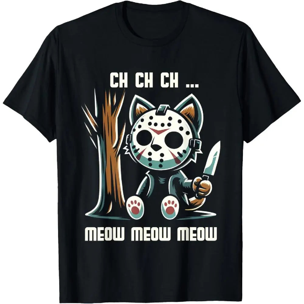 Lirae Horror Movie Halloween Shirt Cotton Tee Black