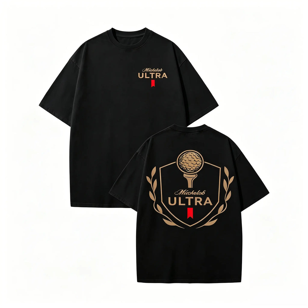 Michelob Ultra Golf Vintage Distressed T-Shirt for Women