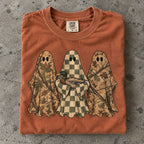 Hunting Season Ghosts Comfort Shirt: Camo Mallard Duck Halloween Tshirt - View 15