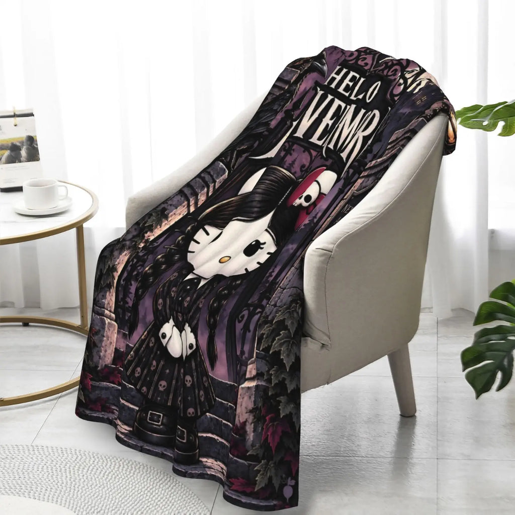 Halloween-M Blanket All Season Sofa Bedroom Chairs Dorm Couch Camping Soft Warm Cozy Bed Fleece Throw Gift for Men Women Boy Girl - View 35