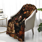 Halloween-M Blanket All Season Sofa Bedroom Chairs Dorm Couch Camping Soft Warm Cozy Bed Fleece Throw Gift for Men Women Boy Girl - View 13
