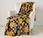 Home Reflections Oversized 60x80 Halloween Plush Throw - View 5