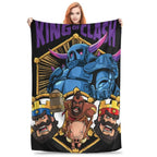 Clash Royale Game Super Soft Blanket Kids Plush Throw Blanket Street Trend Couch Bed Flannel Bedspread Sofa Bed Cover Christmas gift Dream Weave Home - View 1