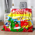 2025 New Style Candy Candy Girl Cartoon Anime Soft Plush Blanket,Flannel Throw Blanket Polyester Blanket for Living Room Bedroom Sofa Kid Gift - View 15