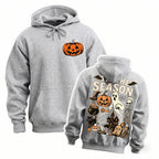 Halloween Spooky Season Graphic Hoodie Pullover Sweatshirt
