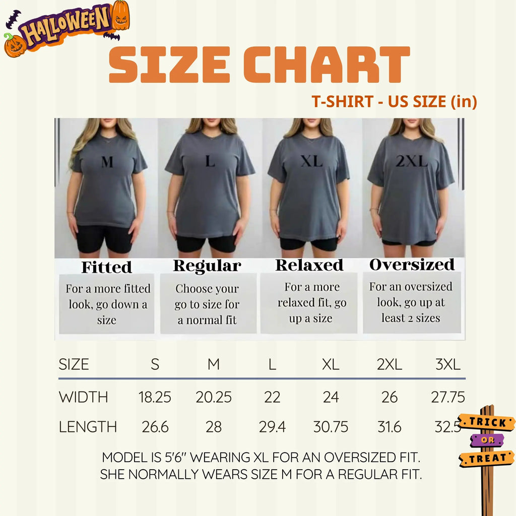 Comfort Colors 90s Bears Halloween Graphic Tee