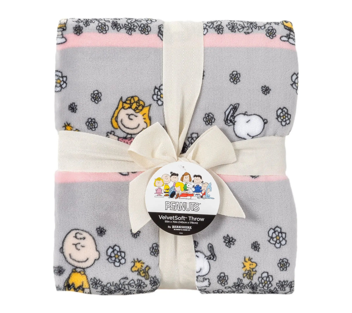 Berkshire Peanuts Spring 55x70 Velvetsoft Throw - View 2