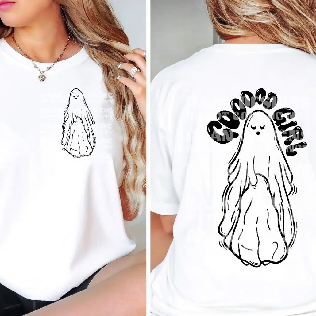 Gooooooood girl ghost tee - View 1