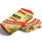 Chicken Noodle Pattern Graphic Throw Blanket, Soft Comfortable Warm Decorative Home Decor for Office, School, Dormitory & Camping #GLOBAL PICKS - View 9