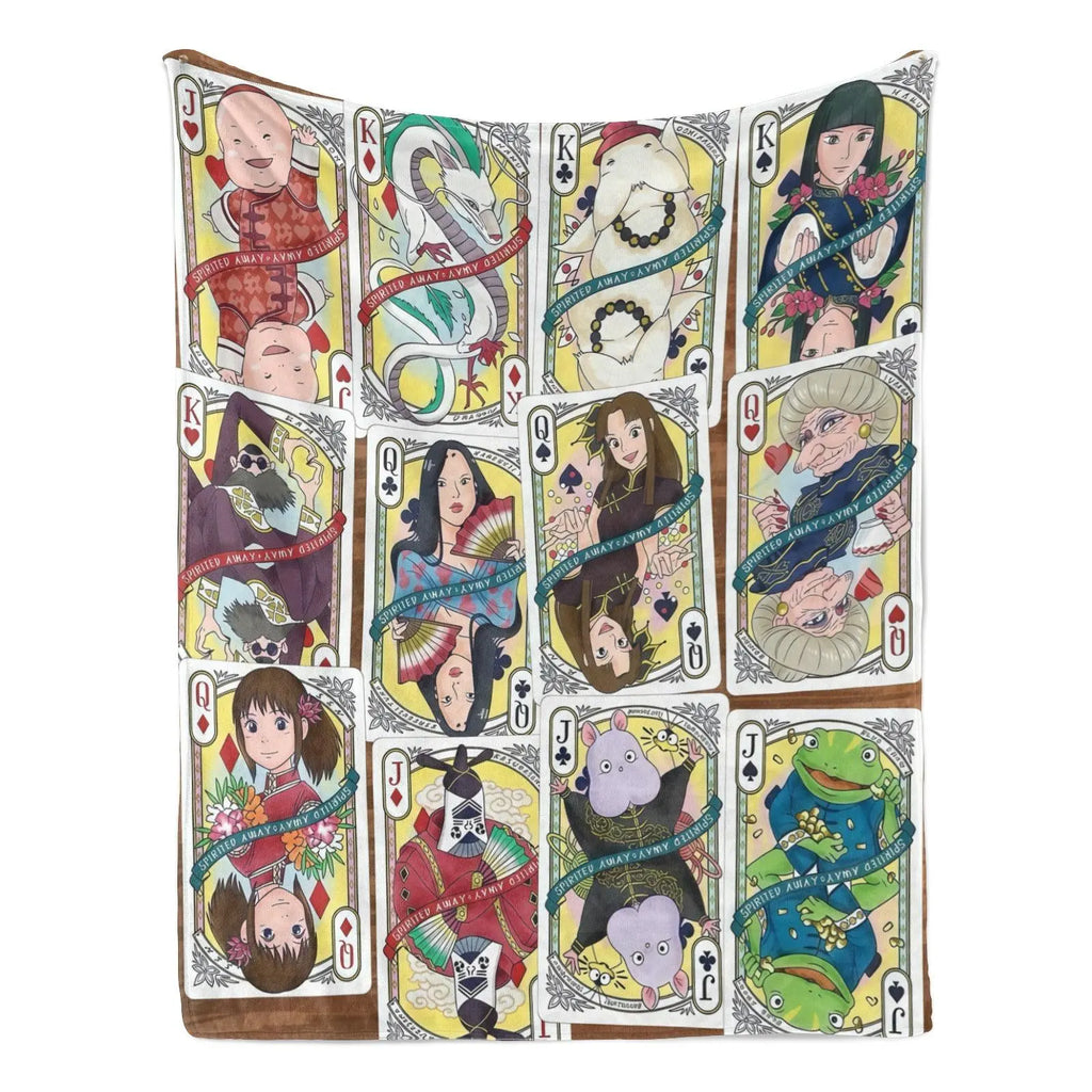 Studio Ghibli Anime Blanket Soft Funny Throw Blanket Cozy Lightweight Plush Portable Cover Blanket For Sofa,Warm Gift For Birthday,Christmas,Multiple Blanket - View 17