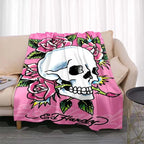 3dED- HARDY Tattoo Tiger Skull Blanket Living Room Bedroom Sofa Soft and Comfortable Warm Blanket Office Leisure Blanket - View 18