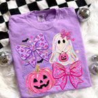 Comfort Colors Preppy Ghost Coquette Shirt Cotton Tee
