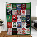 National Lampoon's Christmas Vacation Premium Fleece Mink Sherpa Blanket - Griswold Family, Clark Griswold Themed, Wrinkle Resistant, Super Soft Home Room Decor, Thanksgiving Gift for Child, Sizes 30x40in,40x50in,50x60in,60x80in (Baby Option) - View 1
