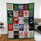 National Lampoon's Christmas Vacation Premium Fleece Mink Sherpa Blanket - Griswold Family, Clark Griswold Themed, Wrinkle Resistant, Super Soft Home Room Decor, Thanksgiving Gift for Child, Sizes 30x40in,40x50in,50x60in,60x80in (Baby Option) - View 1