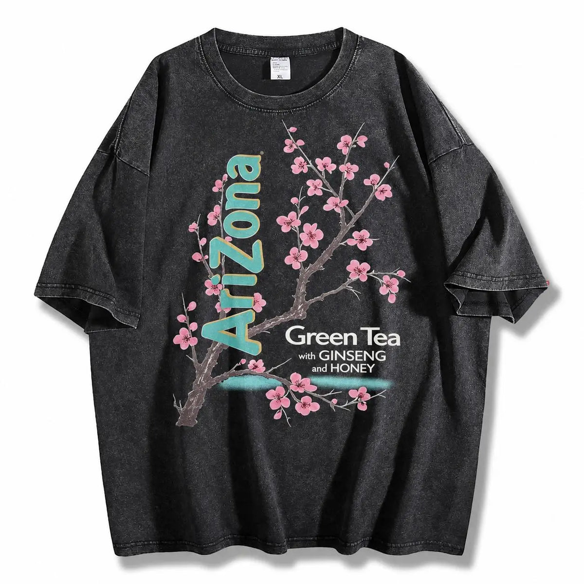 Vintage Arizona Green Tea Cherry Blossom Shirt Unisex Tee