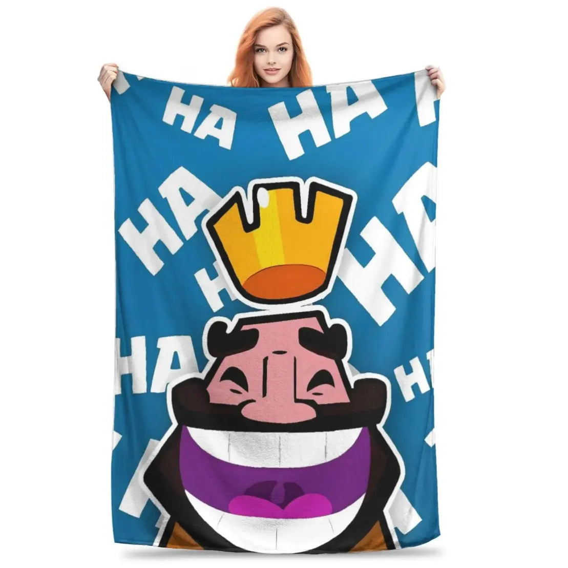 Clash Royale Game Super Soft Blanket Kids Plush Throw Blanket Street Trend Couch Bed Flannel Bedspread Sofa Bed Cover Christmas gift Dream Weave Home - View 27