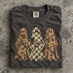 Hunting Season Ghosts Comfort Colors Camo Mallard Tee