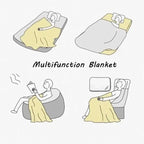 Taco Bell Themed Ultra-Soft Heavyweight Flannel Blanket, Queen Size, Multi-Use Throw for Sofa, Bed & Travel, Quality Home Decoration & Holiday Gift Idea summerwins - View 6